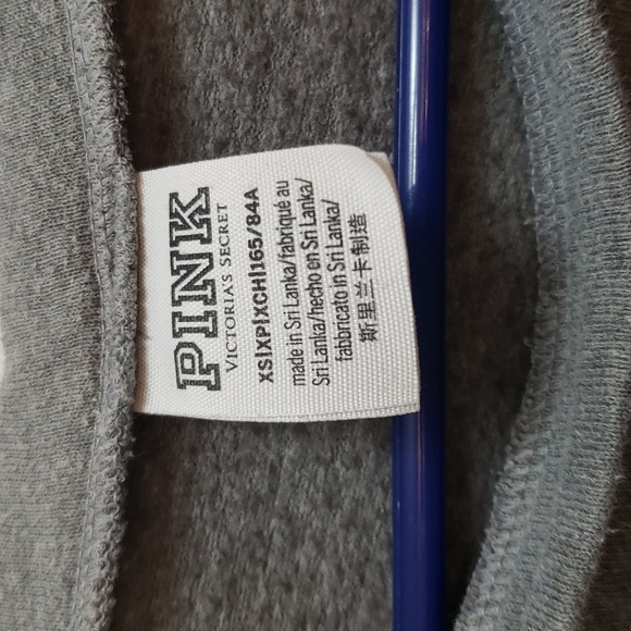 Gray Victoria's Secret, super comfy light weight sweatshirt - Picture 2 of 3